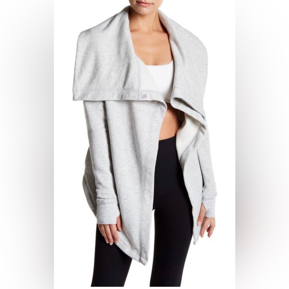 New Zella Drape Collar Cardigan- Sz: Medium